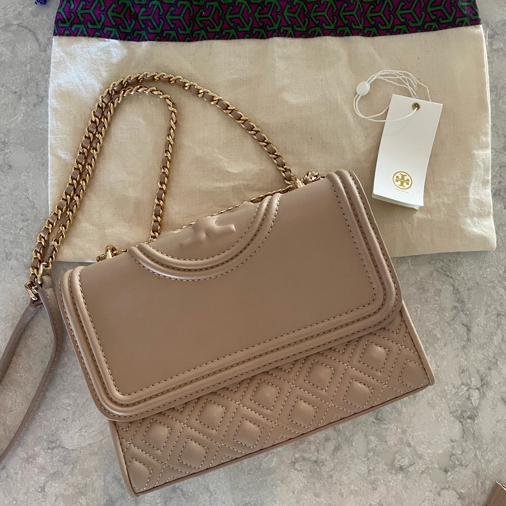 Tory Burch FLEMING SMALL CONVERTIBLE SHOULDER BAG